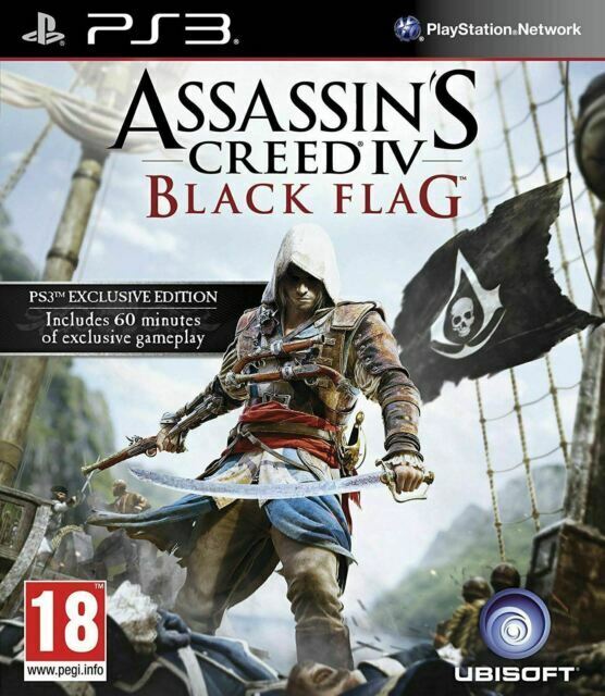 Assassin's Creed IV: Black Flag Sony PS3 Playstation 3 (Pre-Owned)
