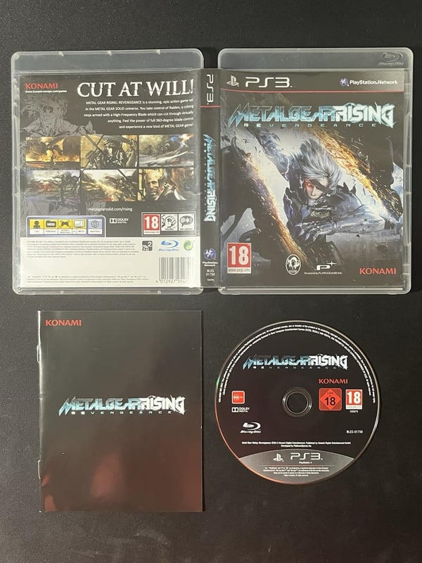 Metal Gear Rising Revengeance Sony PS3 Playstation 3 (Pre-Owned) Metal Gear Rising Revengeance Sony PS3 Playstation 3 (Pre-Owned)