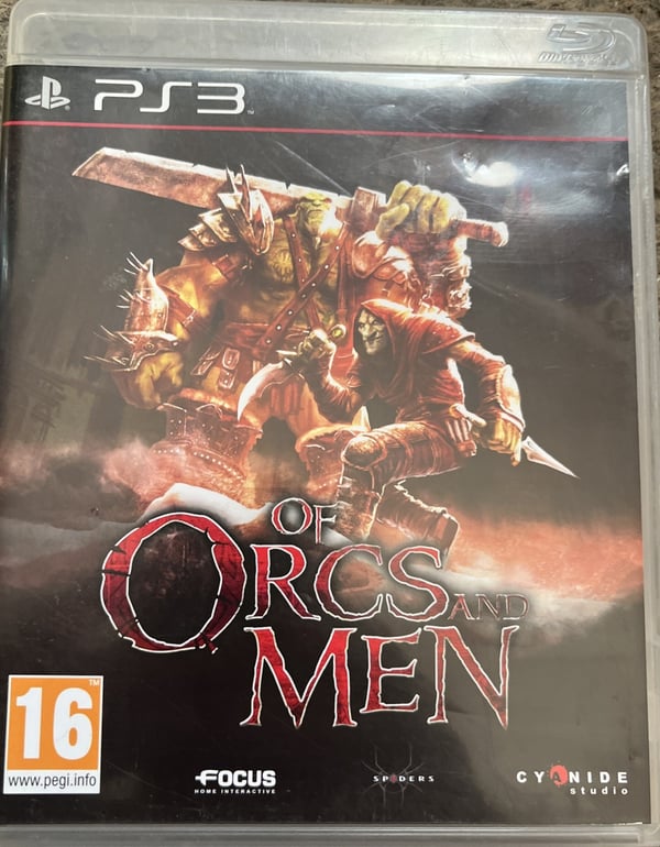 Of Orcs and Men Sony PS3 Playstation 3 (Pre-Owned)