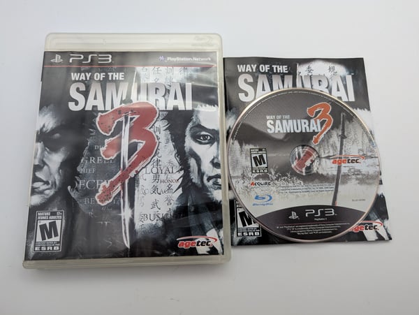 Way Of The Samurai 3 Sony PS3 Playstation 3 (Pre-Owned)