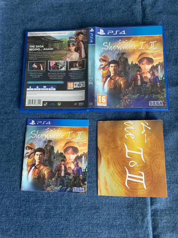Shenmue I & II Sony PS4 Playstation 4 (Pre-Owned) Shenmue I & II Sony PS4 Playstation 4 (Pre-Owned)