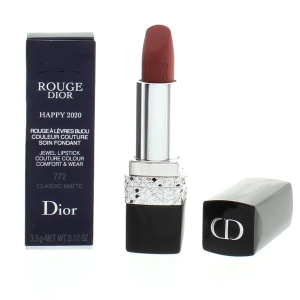 Dior Pink Lipstick Rouge Dior Happy 2020 Jewel Lipstick 772 Classic Matte -