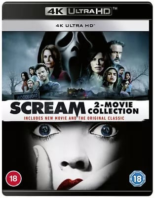 Scream: 2-movie Collection Blu-ray (2022) Neve Campbell, Bettinelli-Olpin (DIR) Brand New