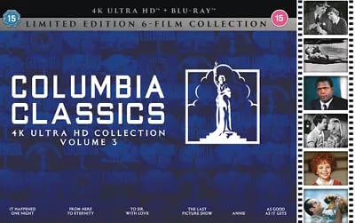 Columbia Classics: Volume 3 Blu-ray (2022) Clark Gable, Brooks (DIR) cert 15 14 Brand New