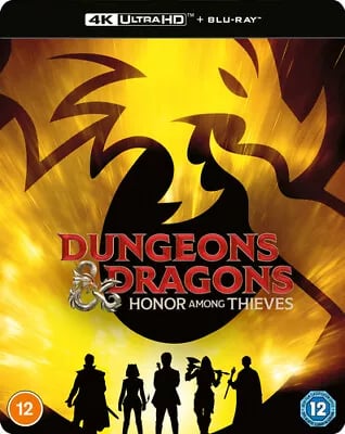 Dungeons & Dragons: Honour Among Thieves Blu-ray (2023) Chris Pine, Daley (DIR) Brand New