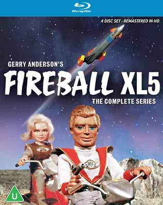 Fireball XL5: The Complete Series Blu-ray (2024) Gerry Anderson cert U 4 discs Brand New
