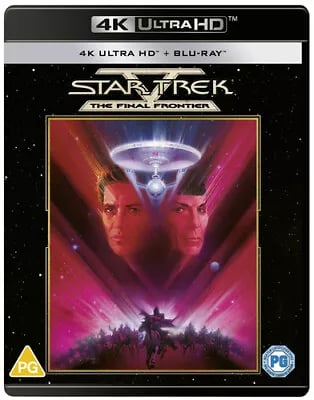 Star Trek V - The Final Frontier Blu-ray (2022) William Shatner cert PG 2 discs Brand New