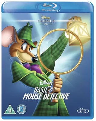 Basil the Great Mouse Detective [U] Blu-ray - John Musker Brand New