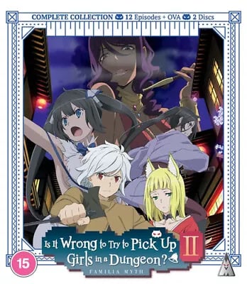 Is It Wrong to Try to Pick Up Girls in a Dungeon: Sæson 2 Blu-ray [15]