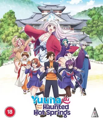 Yuuna and the Haunted Hot Springs Blu-ray (2020) Hideaki Koyasu cert 18 2 discs Brand New