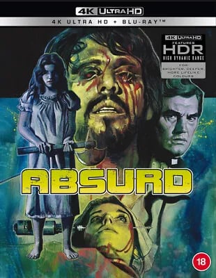 Absurd Blu-ray (2024) George Eastman, D'Amato (DIR) cert 18 2 discs Brand New