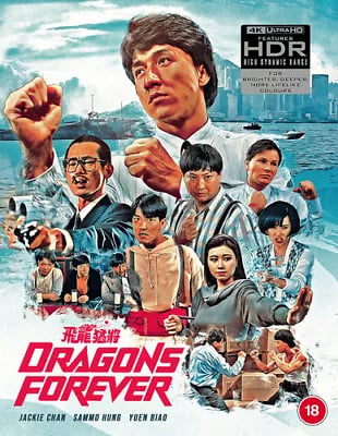 Dragons Forever Blu-ray (2024) Jackie Chan, Yuen (DIR) cert 18 2 discs Brand New