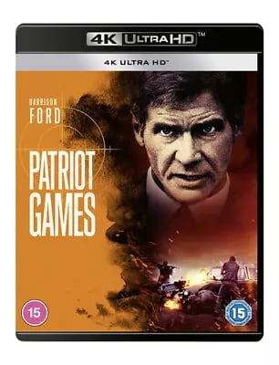 Patriot Games [15] 4K UHD Brand New