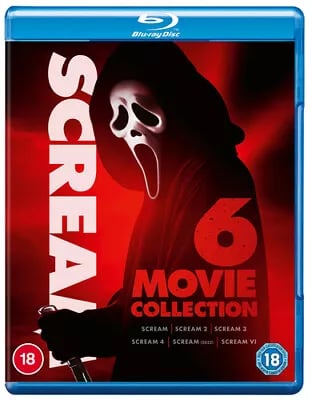 Scream: 6 Movie Collection [18] Blu-ray Box Set Brand New