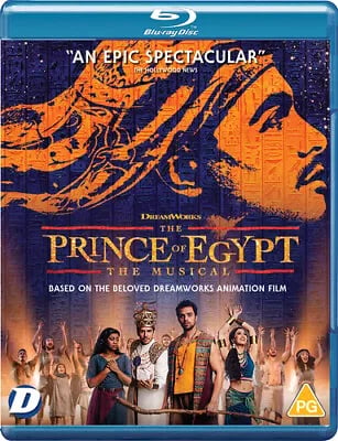 The Prince of Egypt: The Musical [PG] Blu-ray Brand New