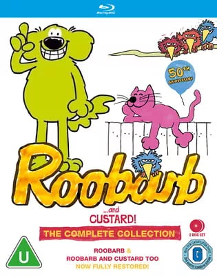 Roobarb and Custard: Komplett samling [U] Blu-ray