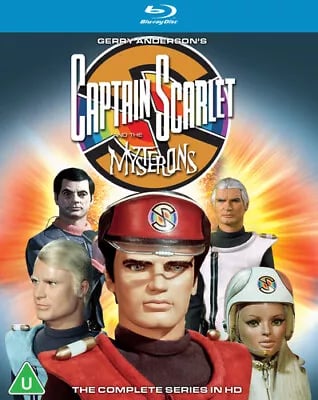 Captain Scarlet and the Mysterons: Den Komplette Serie Blu-ray Boks Sæt