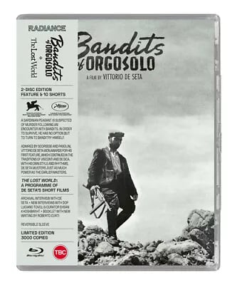 Bandits of Orgosolo/The Lost World Blu-ray (2024) Peppeddu Cuccu, De Seta (DIR) Brand New