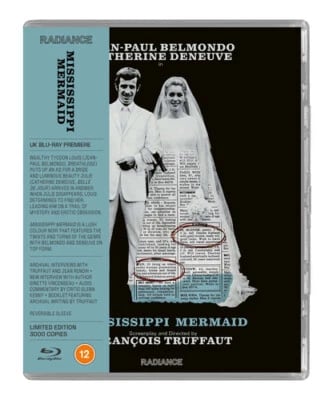 Mississippi Mermaid Blu-ray (2024) Catherine Deneuve, Truffaut (DIR) cert 12 Brand New