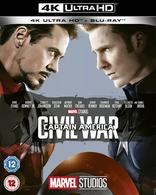 Captain America: Civil War [12] 4K UHD Brand New