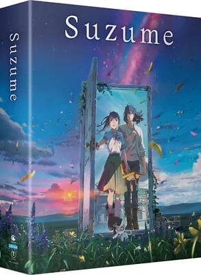 Suzume Blu-ray (2024) Makoto Shinkai cert PG 3 discs Brand New