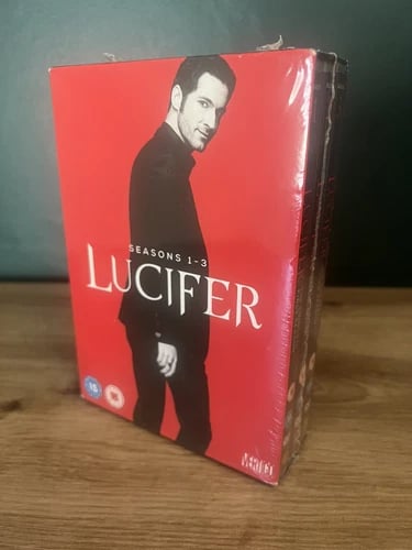 DCs Lucifer Seasons 1-3 DVD Box Set Tom Ellis Region 2 Brand New
