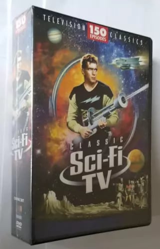 Klassinen Sci-Fi TV: 150 Jaksoa – Flash Gordon, Frankenstein – 12 DVD Box Set