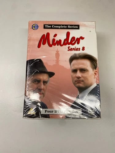Minder Series 8 Box Set DVD 2004 Dennis Waterman cert Region 2 Brand New
