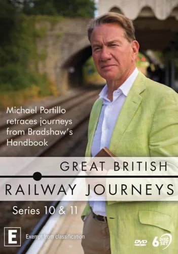 Great British Railway Journeys med Michael Portillo - Serie 10 & 11 (DVD) Region 2
