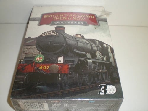 Britih Railways - Then And Now (DVD, 2011) GWR, LMS, BR still Region 2 Brand New