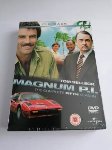 Magnum PI: The Complete Fifth Season (DVD, 2007) 6 discs Region 2 Brand New