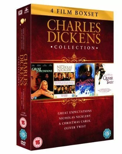 Charles Dickens Samling DVD: Oliver Twist, En Julsaga m.fl.
