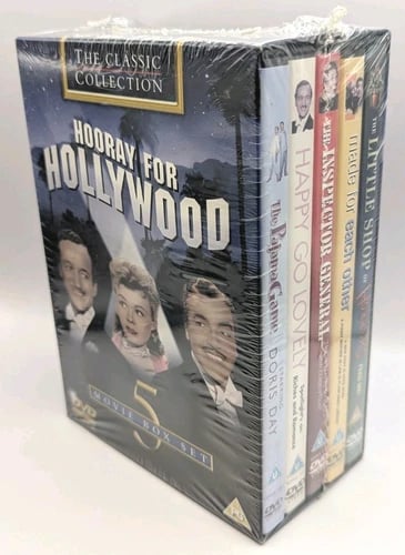 HOORAY FOR HOLLYWOOD (2004) 5 MOVIE DVD BOX SET CLASSIC COLLECTION Region 2 Brand New