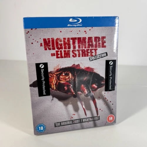 A Nightmare On Elm Street 1-7 Collection Blu-ray DVD Box Set Horror Region 2 Brand New