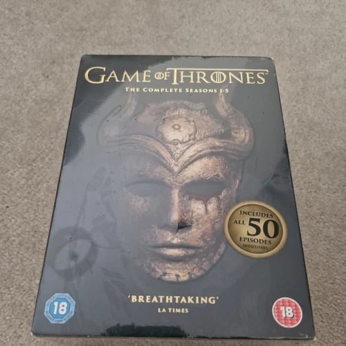 GAME OF THRONES COMPLETE SERIES 1-5 DVD BOXSET SEASON 1 2 3 4 5 R2 Region 2 Brand New
