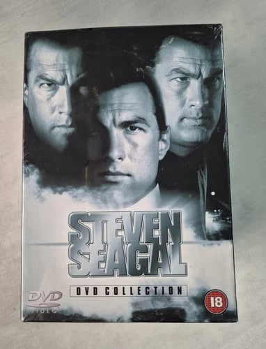 Steven Seagal Collection DVD Box Set 2002 8 Films Inc Under Siege 1&2 And Nico Region 2 Brand New