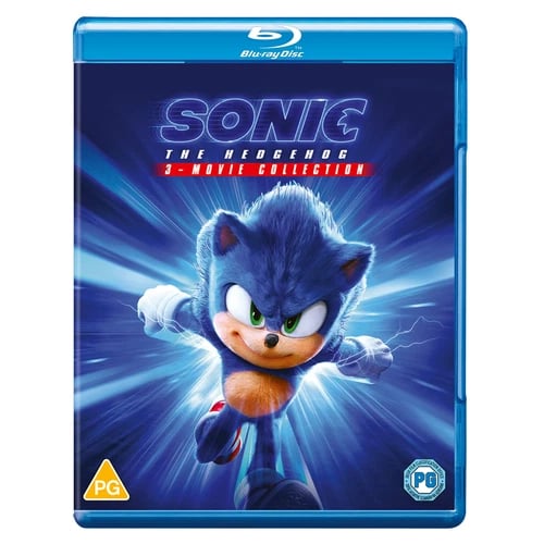 Sonic the Hedgehog: 3-Movie Collection [PG] Blu-ray Box Set Region 2 Brand New