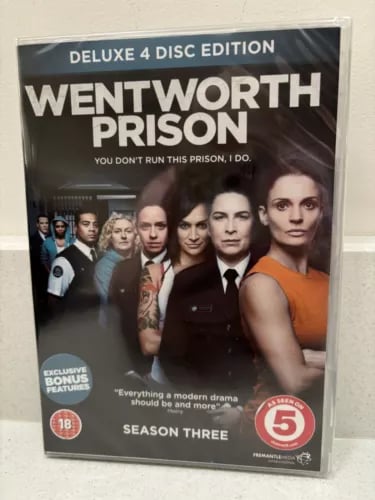 Wentworth Prison Complete Season Three DVD Region 2 Brand New