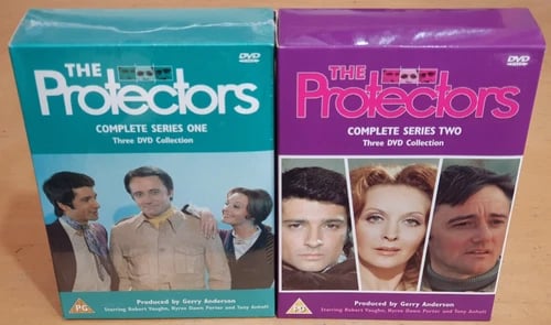 The Protectors The Complete Series 1 & 2 DVD Box Sets PAL Gerry Anderson Region 2 Brand New