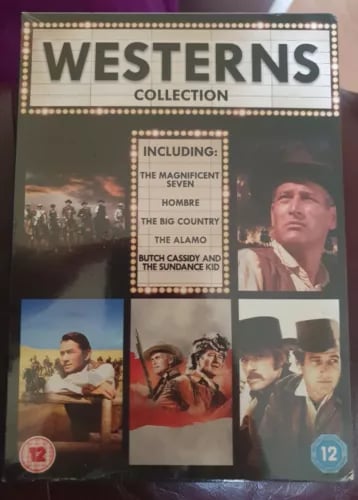 MGM Westerns Collection 5 DVD Box Set Region 2 Brand New