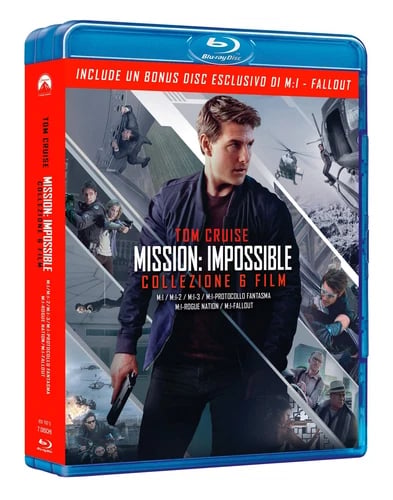 mission impossible collection (7 blu-ray) box set BluRay Italian Impor (Blu-ray) Region 2 Brand New