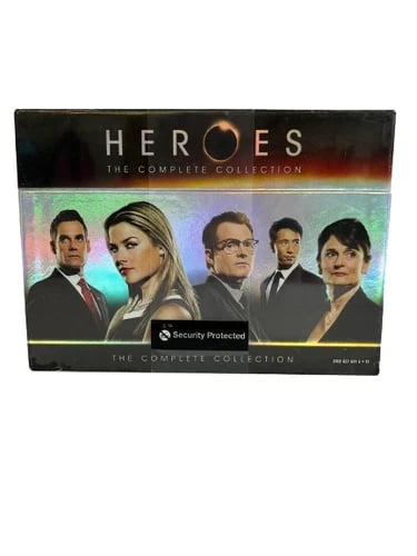 HEROES Season 1 - 4 Complete Collection DVD Box Set TV Series Charity Region 2 Brand New