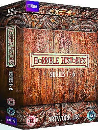 Horrible Histories: Kausi 1-6 (2015) 14 levyn DVD-boksipaketti