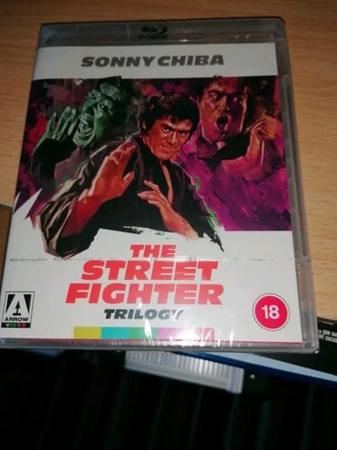 The Street Fighter Trilogy [18] Blu-ray Box Set Region 2 Brand New