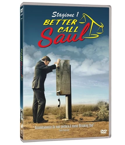 Better Call Saul - Sæson 1 (3 DVD) Box Sæt, Italiensk Import, Region 2