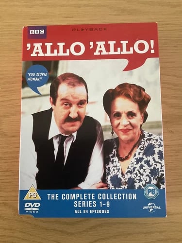 ALLO ALLO COMPLETE SERIES 1-9 DVD SEASON 1 2 3 4 5 6 7 8 9 R2 Region 2 Brand New