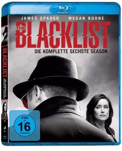 The Blacklist - Season 6 (6 Blu-rays) (Blu-ray) James Spader Megan Boone Region 2 Brand New