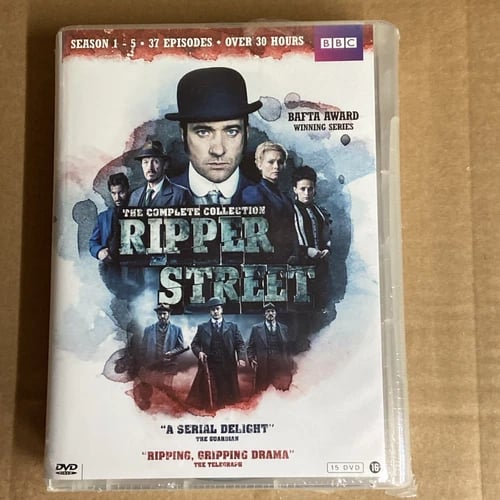Ripper Street - Komplett serie 1-5 (DVD) Ripper Street - Komplett serie 1-5 (DVD)