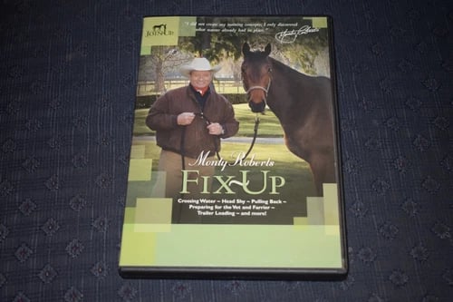 Monty Roberts Fix-Up (DVD, 3-Disc Set) Horse Training Videos Region 2 Brand New
