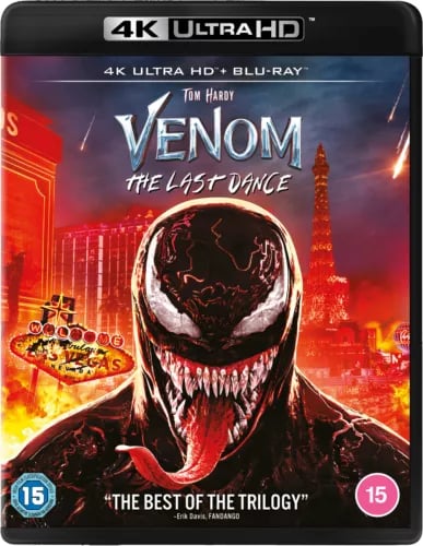 Venom: The Last Dance [15] 4K UHD Region 2 Brand New